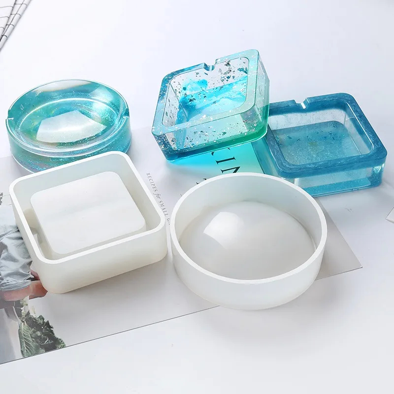Resin Art Products - Cenicero de silicona, molde de resina,
