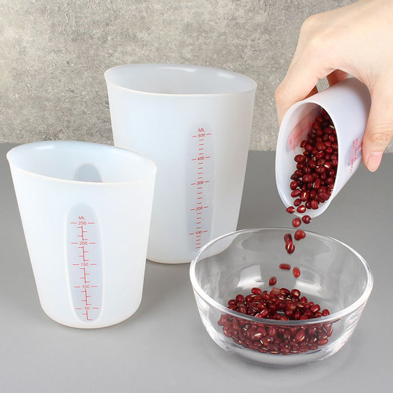 Resin Mixing Cup - Herramientas de taza medidora de silicona