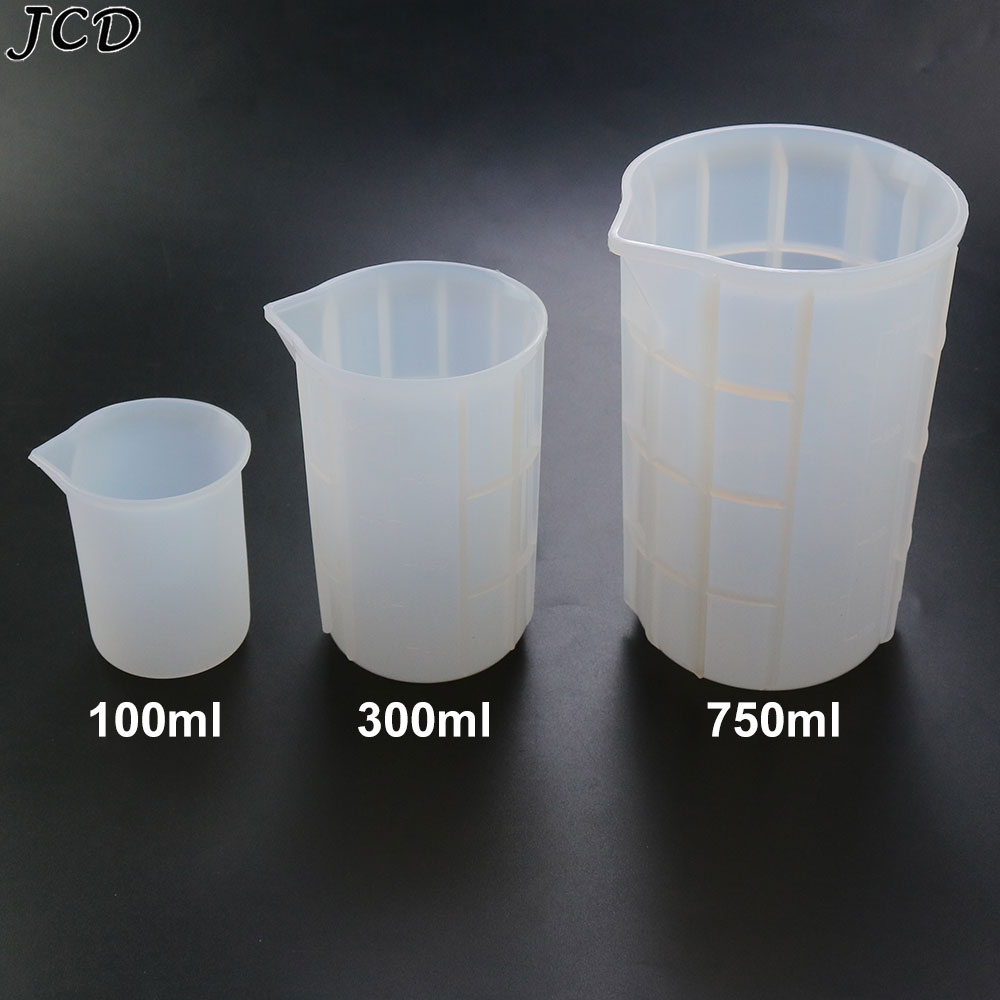 Resin Mixing Cup - JCD 100ML/300ML/750ML taza medidora de silicona
