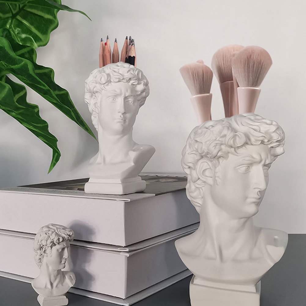 Resin Art Design - Portaplumas Creativo, Florero Artístico, Organizador de