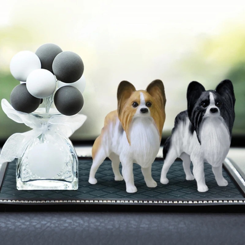 Resin Art Decoration Items - Modelo de perro con orejas de