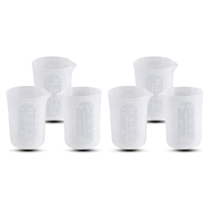 Resin Mixing Cup - Tazas medidoras de silicona DT19-250 ml