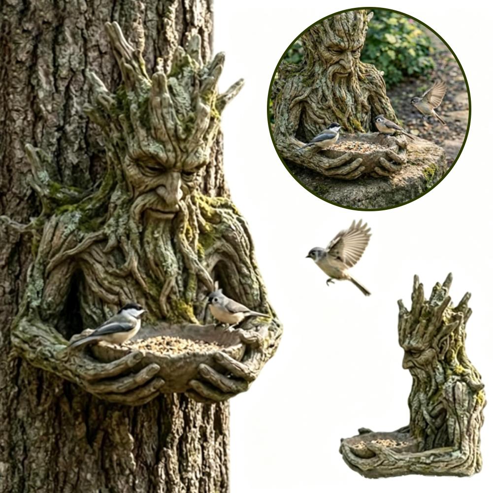 Resin Art On Wood - Comedero para pájaros de resina con