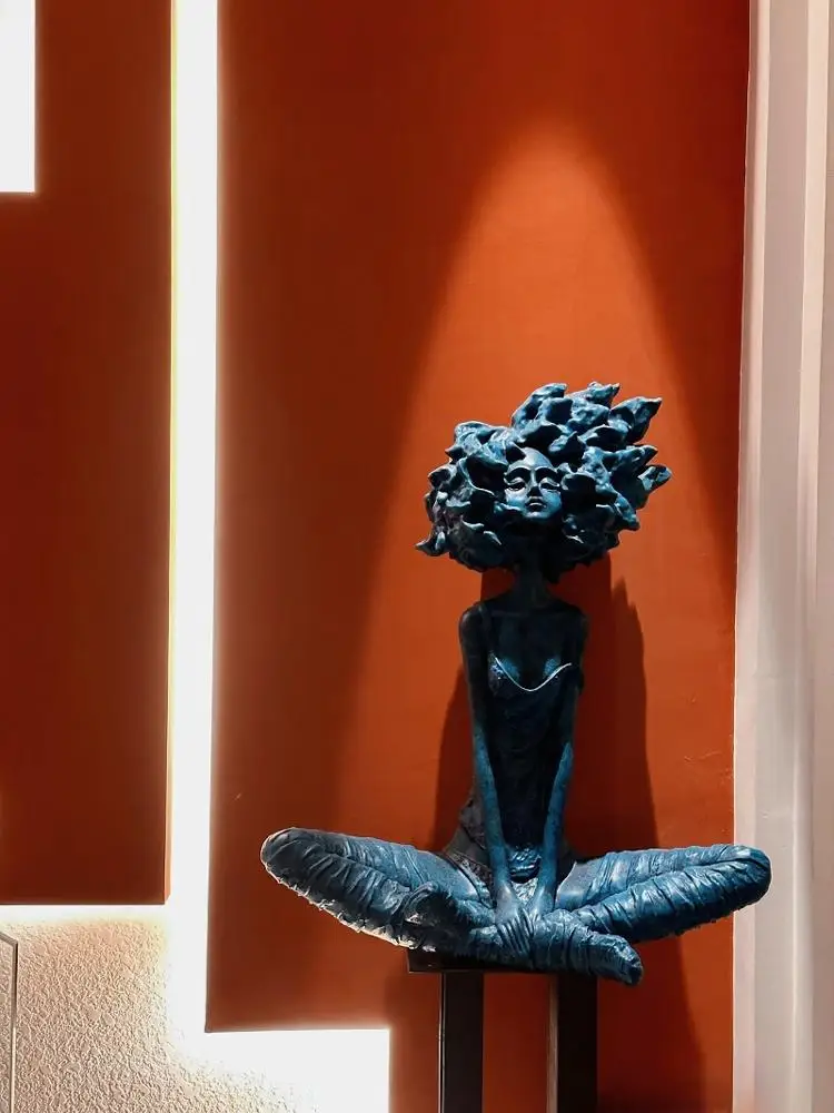 Resin Art Table - Arte nórdico moderno para decoración de