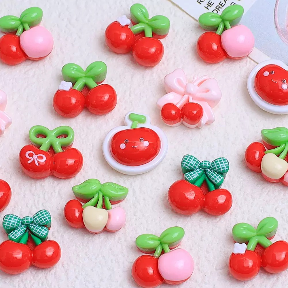 Resin Art Design - 20 piezas Mini dibujos animados con