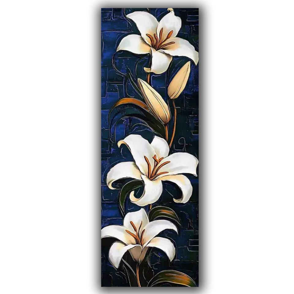 Resin Art All - Pintura de diamante artesanal de lirio