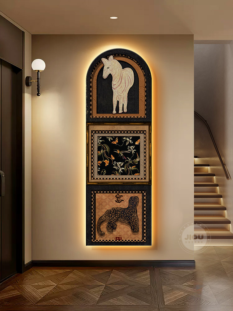 Resin Art On Wood - Medalla Art Deco, Pintura Decorativa para