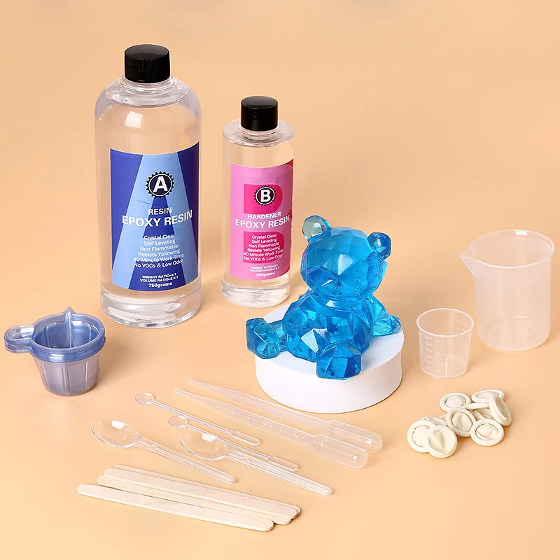 Resin Mixing Cup - Kit de resina epoxi transparente, resina