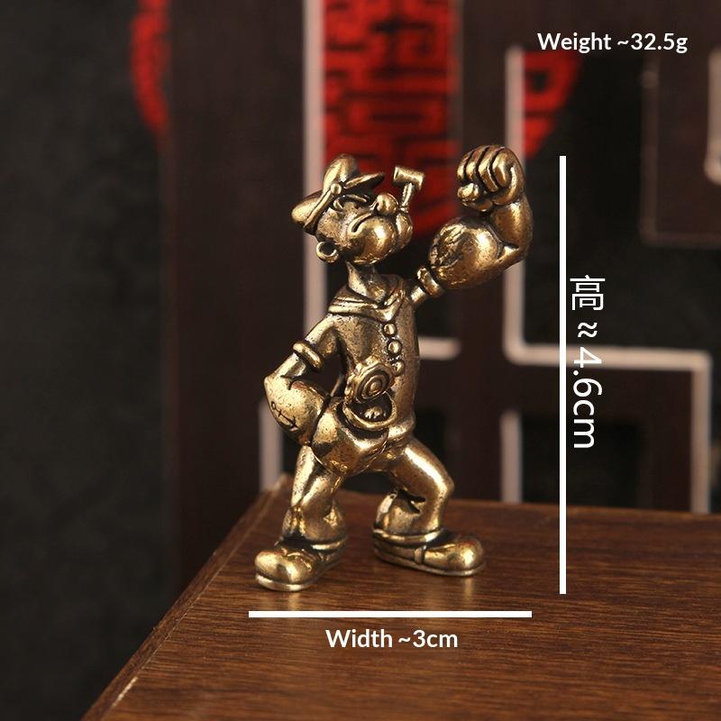 Resin Art Table - △ Figura de Popeye el marinero,
