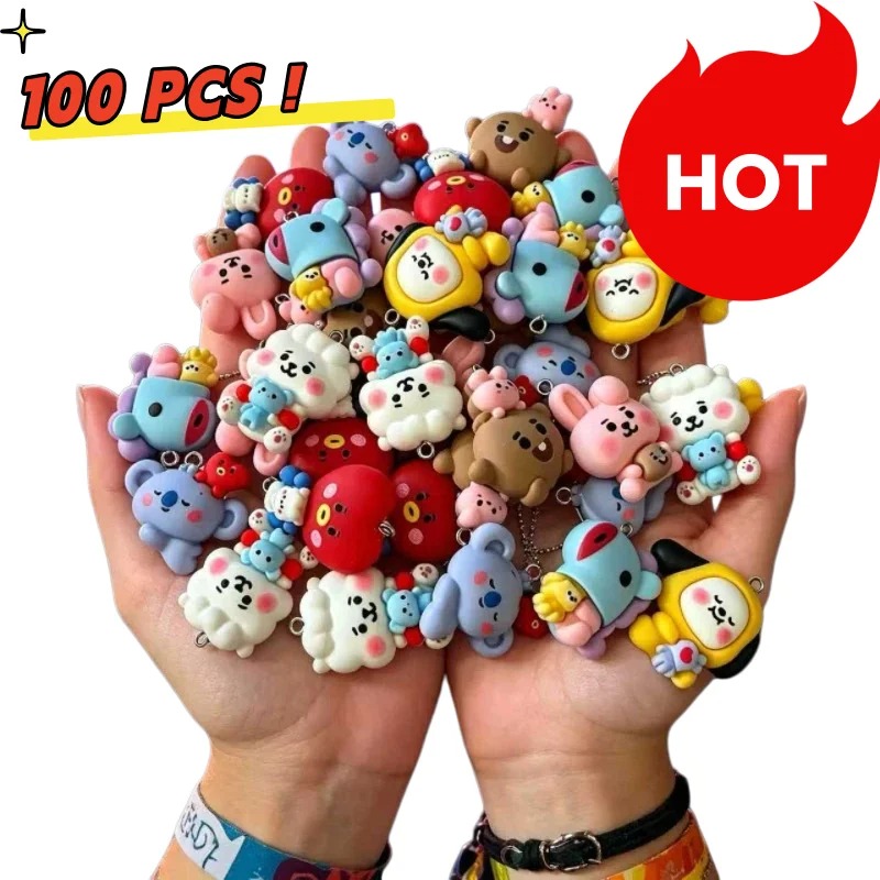 Resin Art Gift Ideas - 7 piezas de dijes de resina