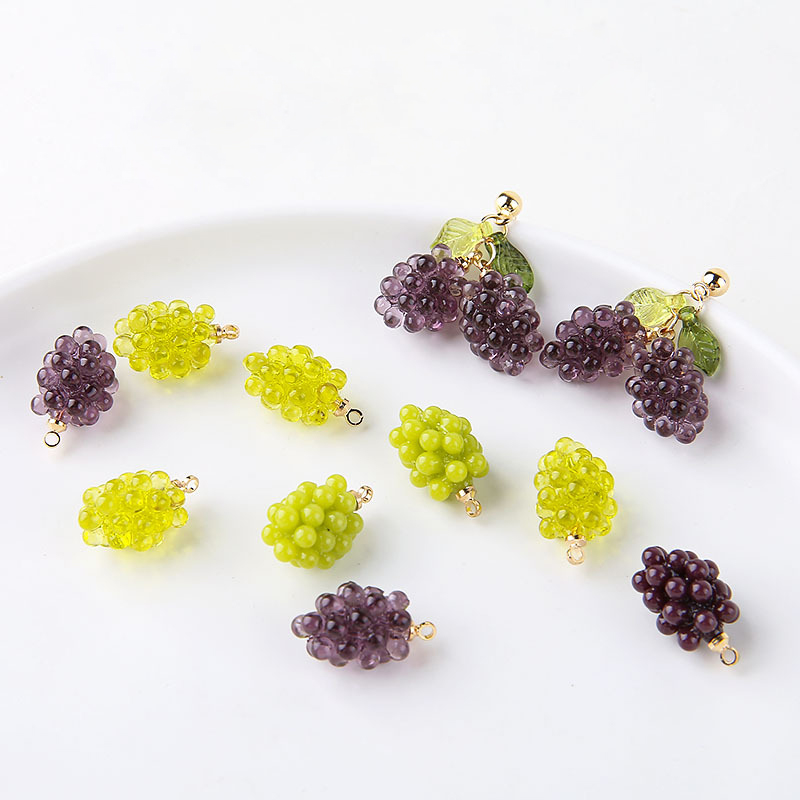 Resin Art Gift Ideas - 6 piezas de dijes de resina