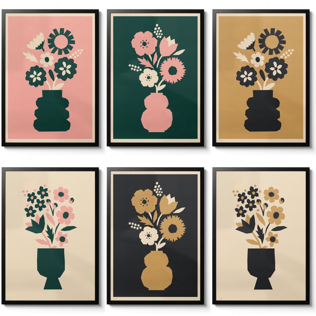 Resin Art Aesthetic - Arte de pared minimalista con estampado