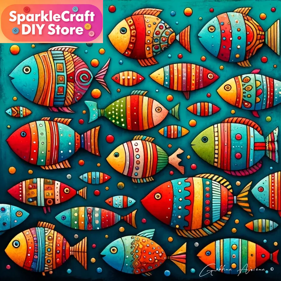 Resin Art Kit - Kit de Pintura de Diamantes 5D