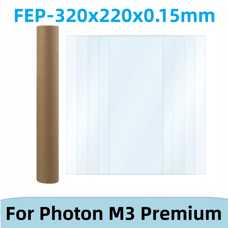 Resin Art Pro - 5 Películas FEP 320x220x0.15mm Para ANYCUBIC