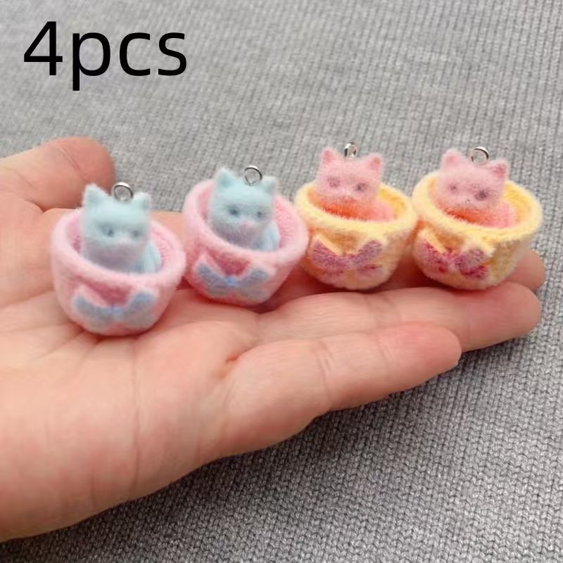 4 colgantes de gato de resina  - Resin Art Gift Ideas reseña y precio