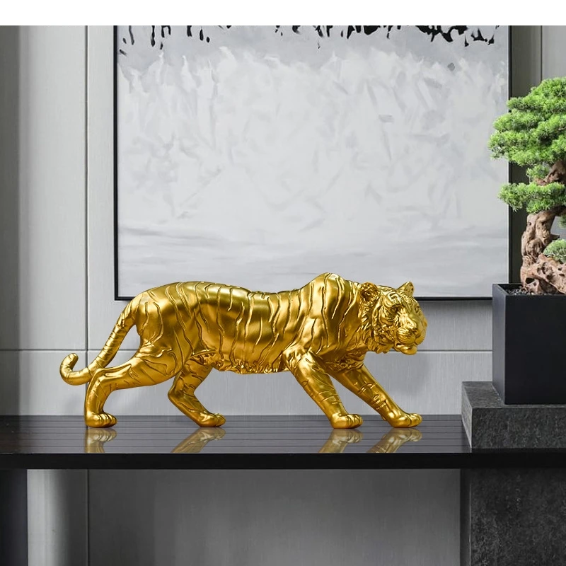 Modelo de Tigre Dorado, Decora - Resin Art Aesthetic reseña y precio