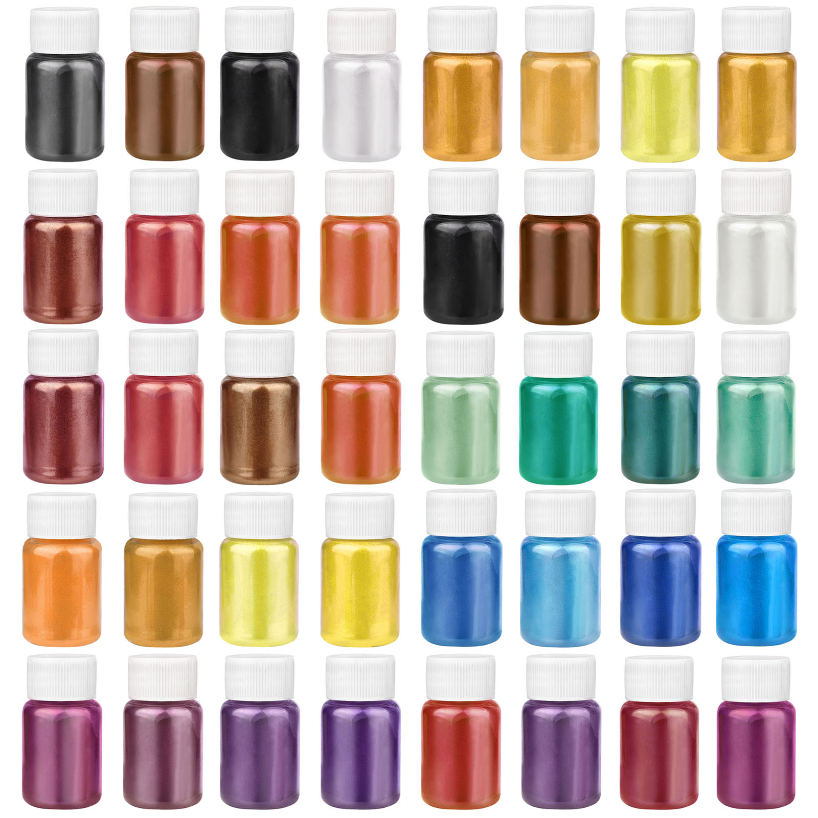 Juego de 4 Colores de Polvo Pe - Pearl Powder Resin reseña y precio