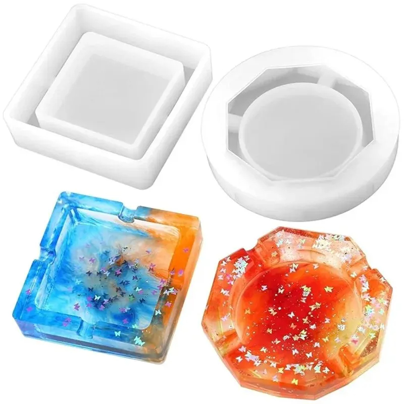 Cenicero de silicona, molde de - Resin Art Products reseña y precio