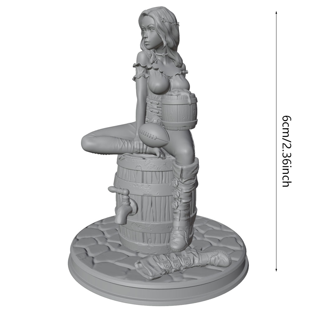 Estatua de resina en miniatura - Resin Art On Wood reseña y precio