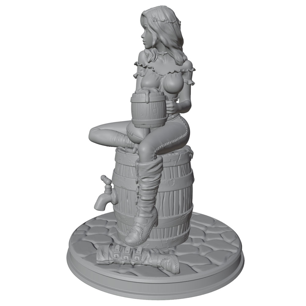 Estatua de resina en miniatura - Resin Art On Wood reseña y precio