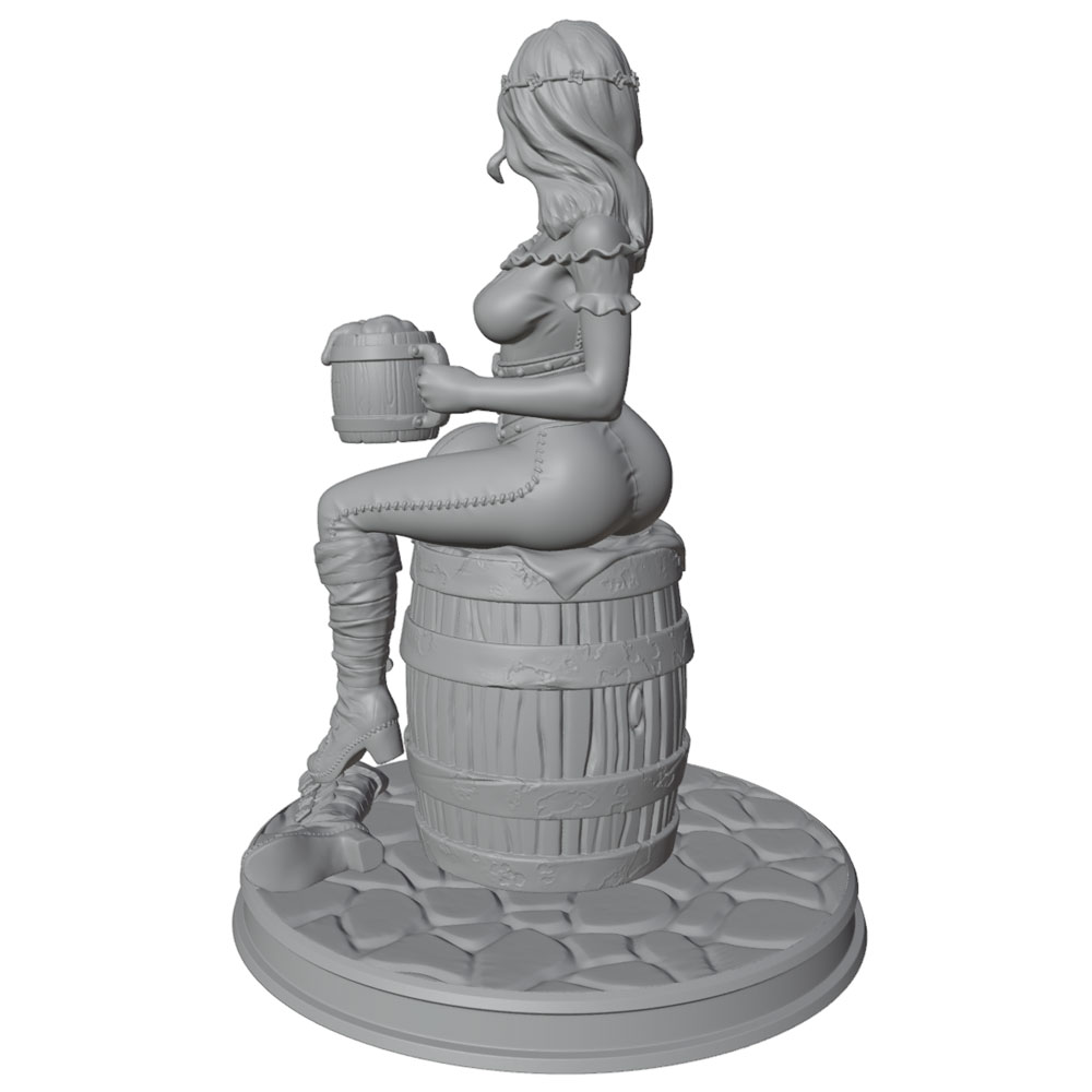Estatua de resina en miniatura - Resin Art On Wood reseña y precio