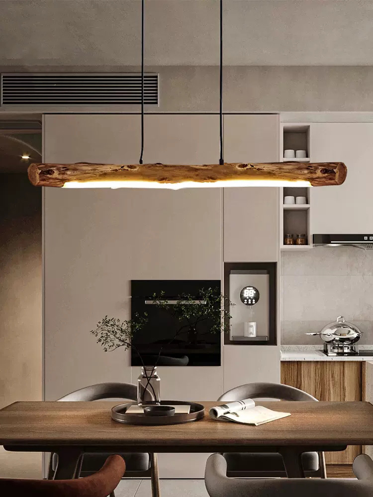 Luces colgantes de madera LED, - Resin Art On Wood reseña y precio
