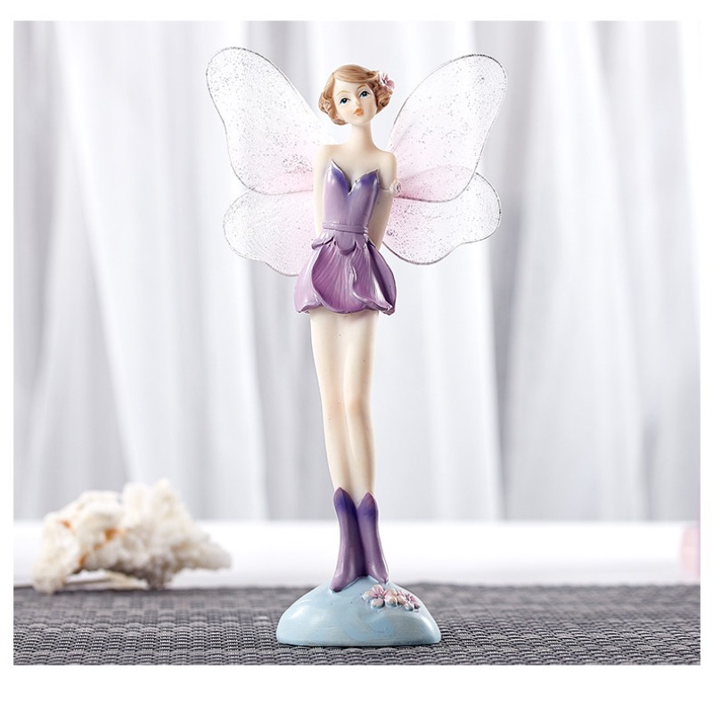 Figura de Hada de Flores en Mi - Resin Art Decoration Items reseña y precio