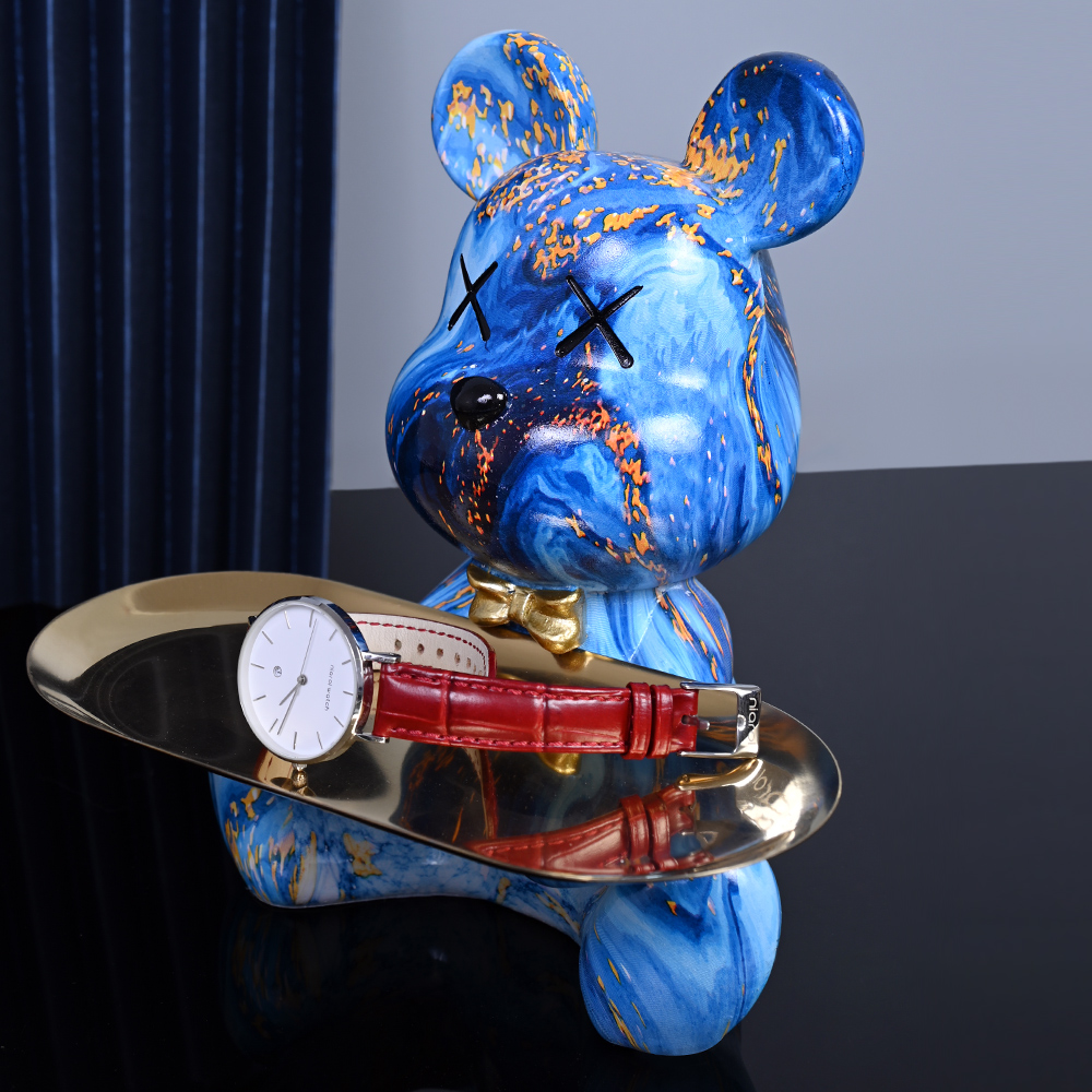 Estatuas y esculturas de osos  - Resin Art Table reseña y precio