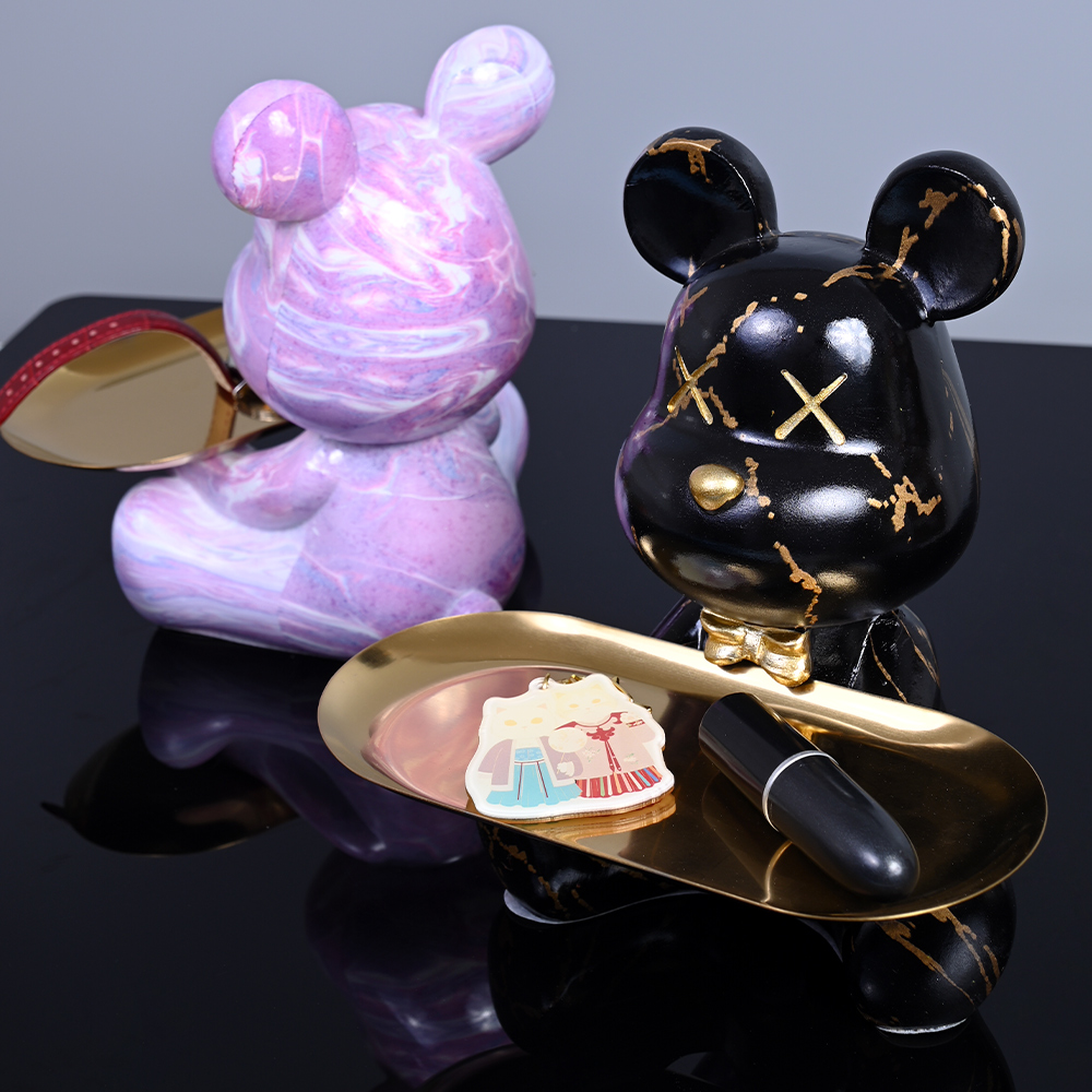 Estatuas y esculturas de osos  - Resin Art Table reseña y precio