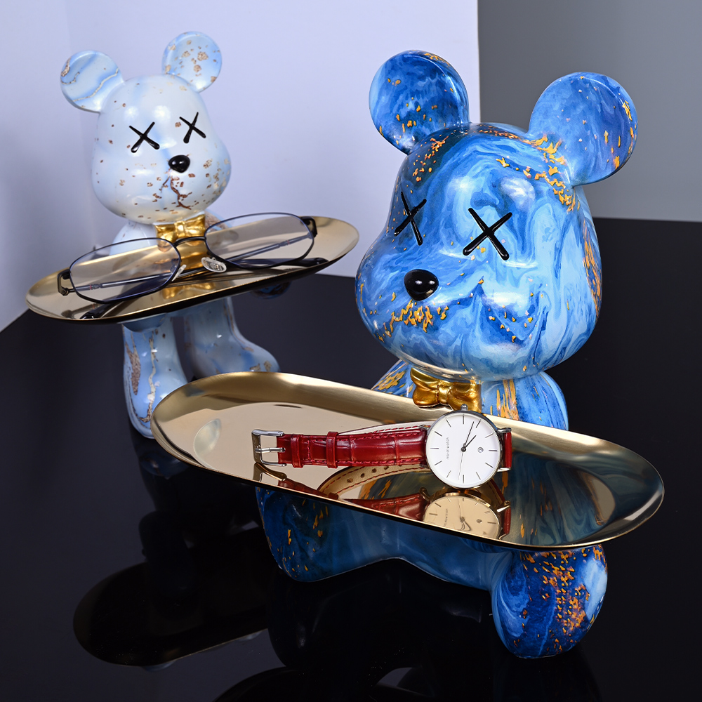 Estatuas y esculturas de osos  - Resin Art Table reseña y precio