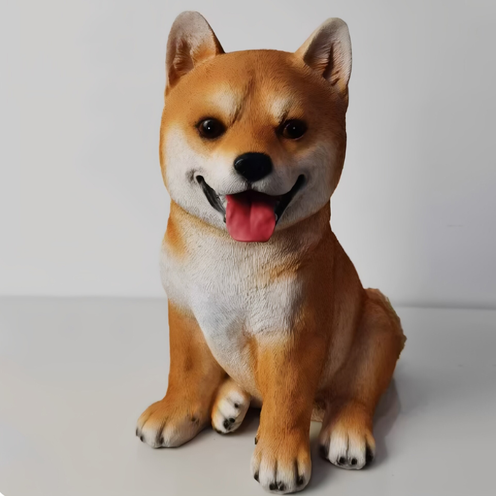 Figura de Resina de Shiba Inu, - Resin Art Decoration Items reseña y precio