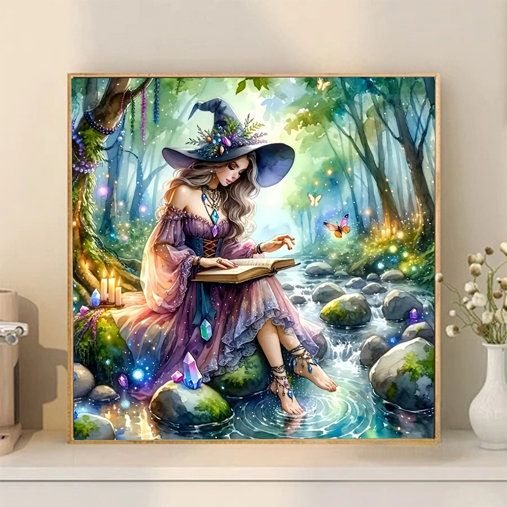 HUACAN-pintura de diamante 5D  - Resin Art Tree reseña y precio