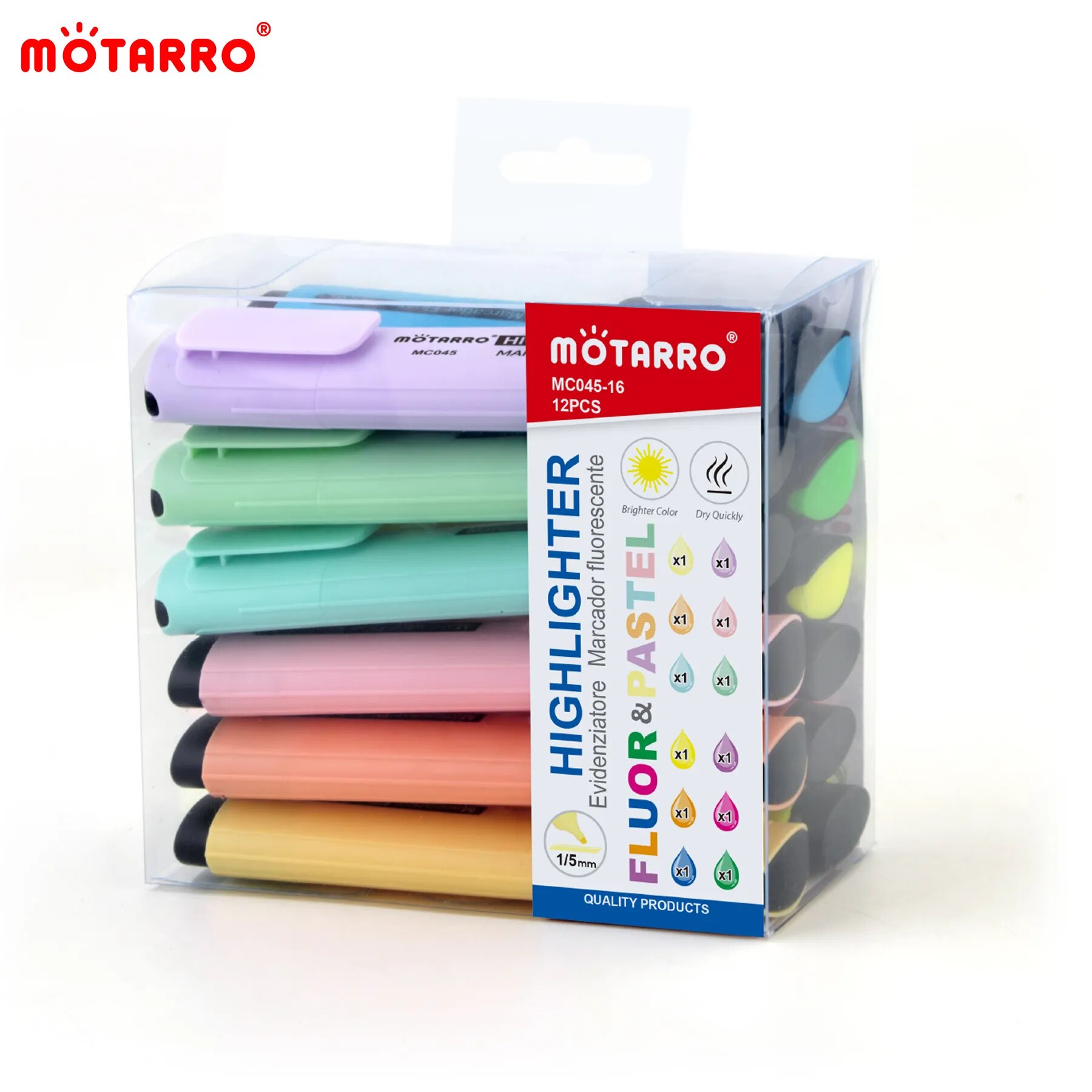 MOTARRO-rotuladores de caja de - Stabilo Marker Boss reseña y precio