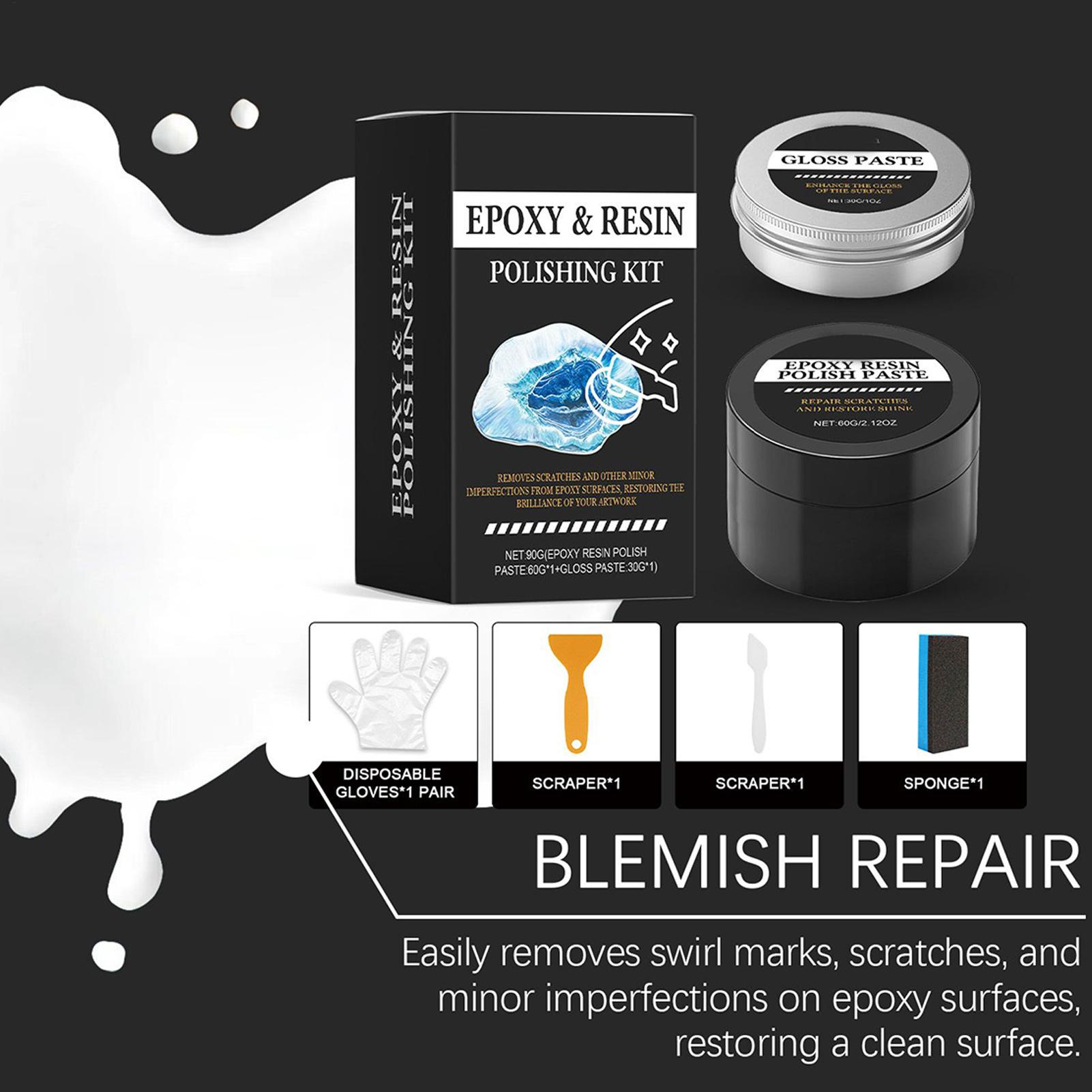 Kit de Pulido de Resina Epoxi  - Resin Art Table reseña y precio