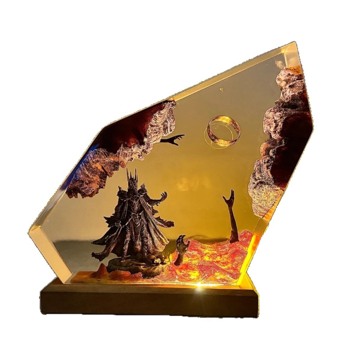 Nueva Lámpara de Mesa de Resin - Resin Art Decoration Items reseña y precio