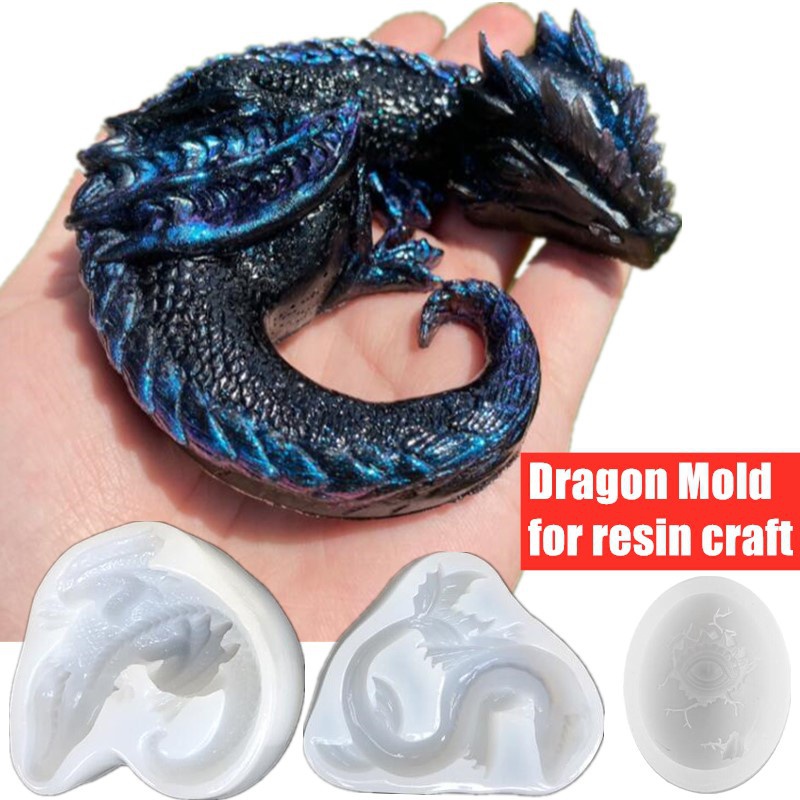3 estilos espejo sueño dragón  - Resin Art Products reseña y precio