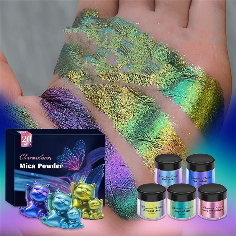 Polvo de Mica camaleón, pigmen - Pearl Powder Resin reseña y precio