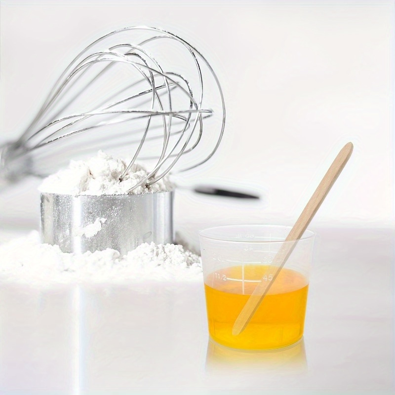 50 Vasos Graduados Transparent - Resin Mixing Cup reseña y precio