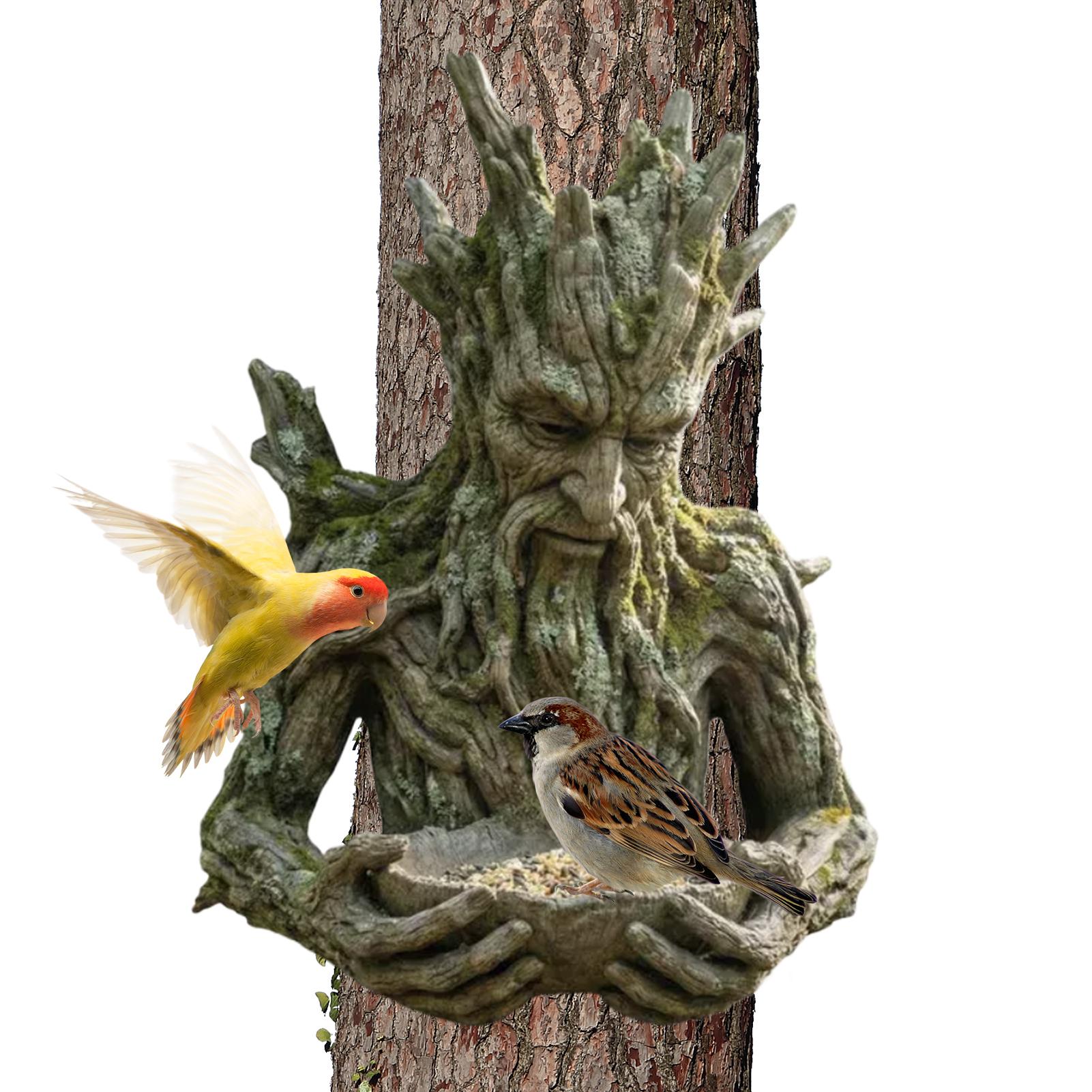 Comedero para Pájaros Montado  - Resin Art On Wood reseña y precio