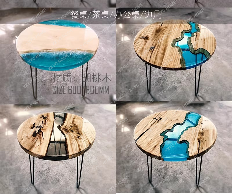 Mesa de comedor de arte creati - Resin Art Table reseña y precio