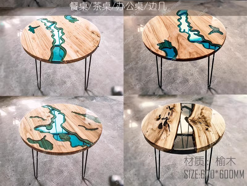 Mesa de comedor de arte creati - Resin Art Table reseña y precio