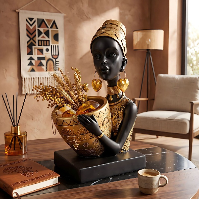 Almacenamiento de Estatuas de  - Resin Art Table reseña y precio