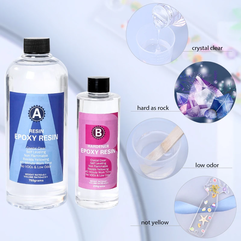 Kit de resina epoxi transparen - Resin Mixing Cup reseña y precio