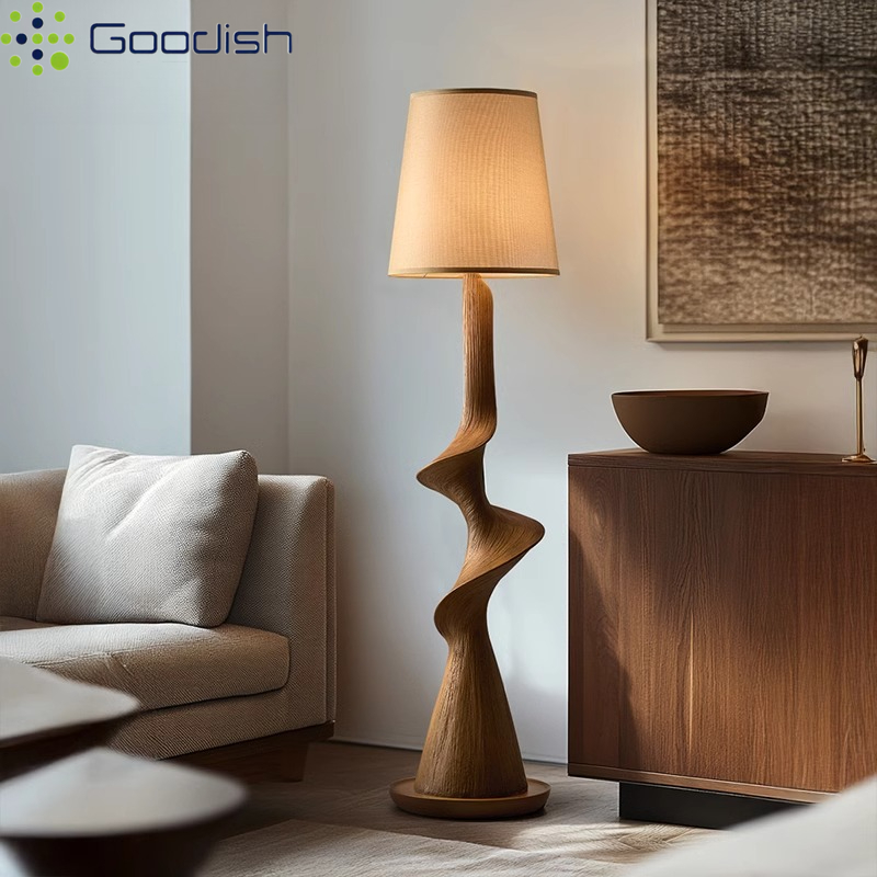 Lámpara de pie LED de madera c - Resin Art On Wood reseña y precio