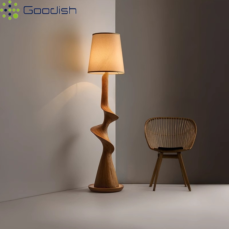 Lámpara de pie LED de madera c - Resin Art On Wood reseña y precio
