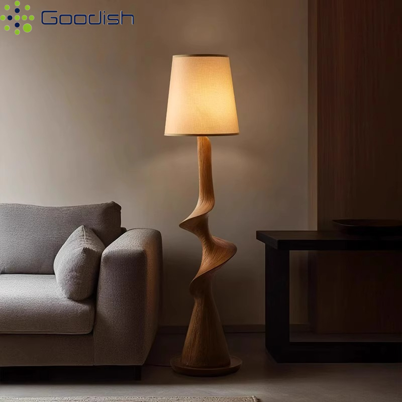 Lámpara de pie LED de madera c - Resin Art On Wood reseña y precio