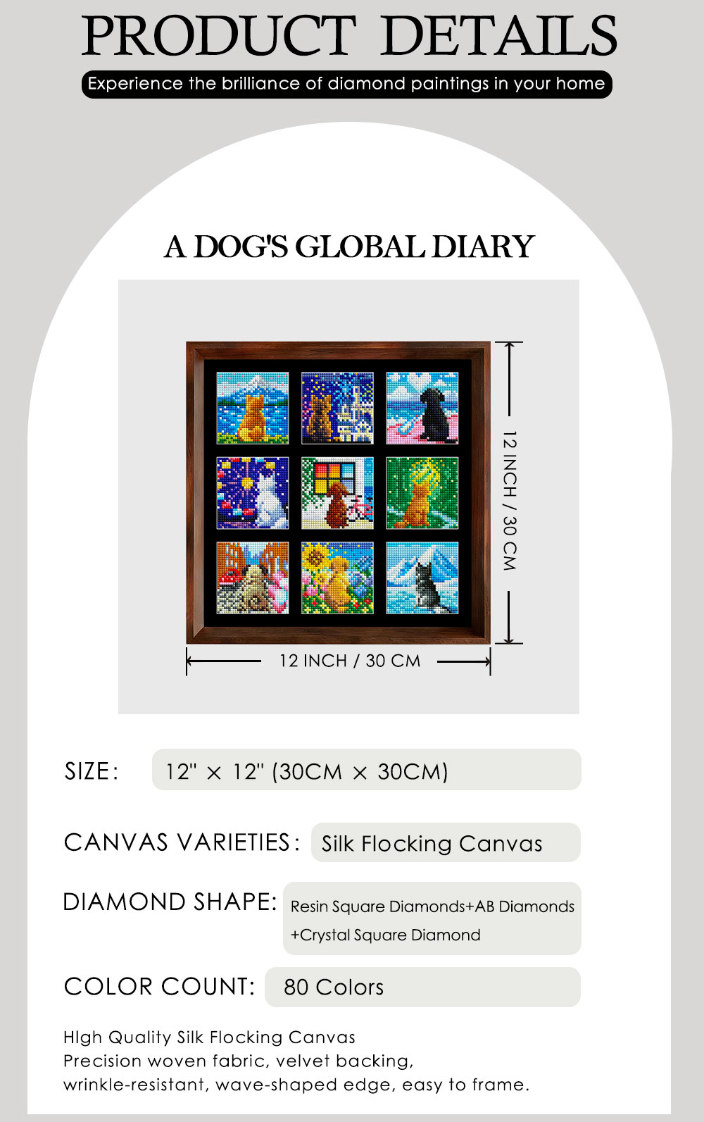 Kit de pintura de diamantes de - Resin Art Kit reseña y precio