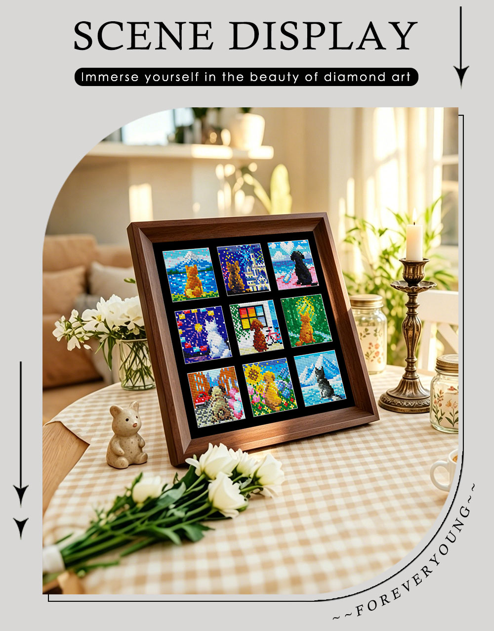 Kit de pintura de diamantes de - Resin Art Kit reseña y precio