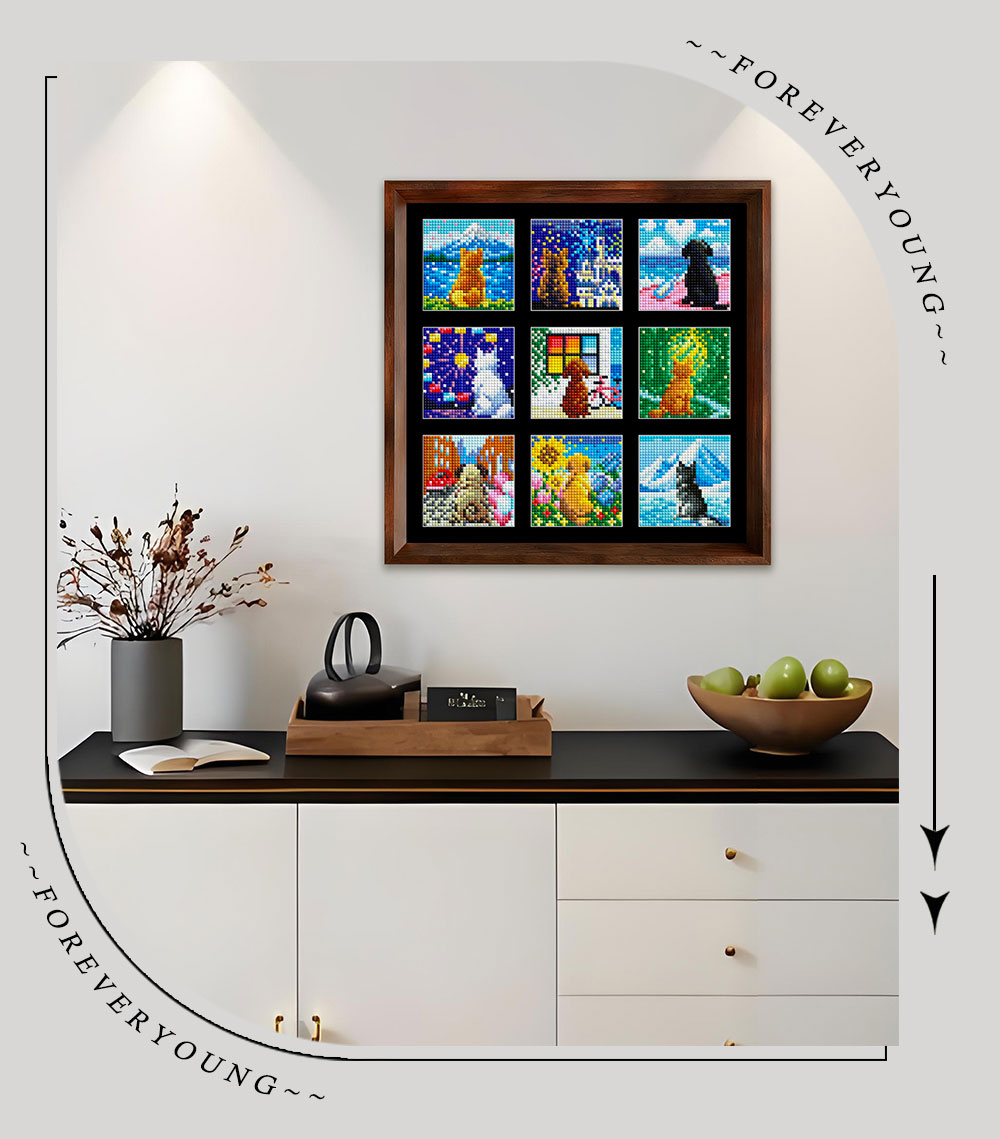 Kit de pintura de diamantes de - Resin Art Kit reseña y precio