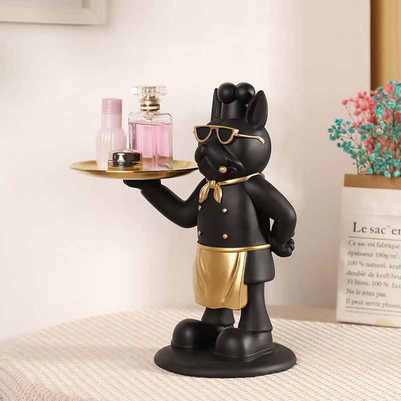 Bandeja de estatua de Chef pir - Resin Art Table reseña y precio